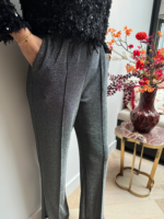 Glitter broek - zilver