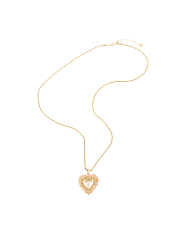 Ketting roze hart