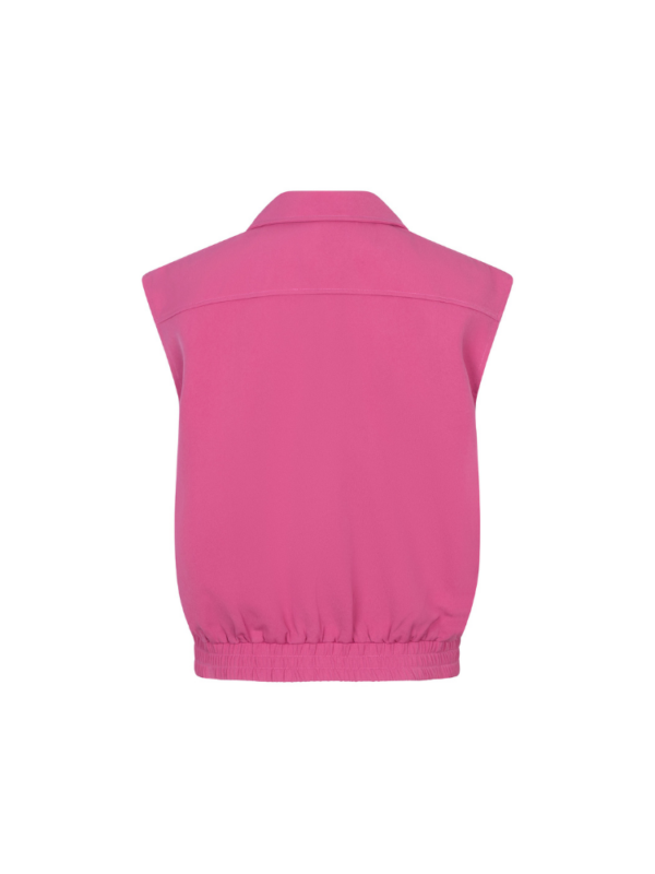 Gilet Danielle berry pink