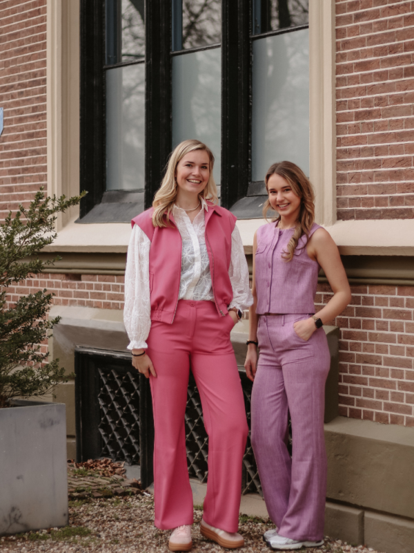 Pants Solange berry pink